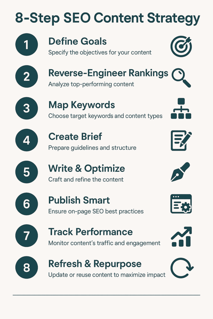 8-Step SEO Content Strategy