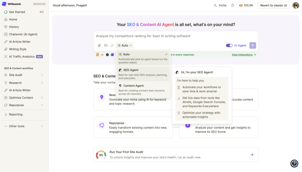 SEO AI Agent - Generative Engine Optimization Trends