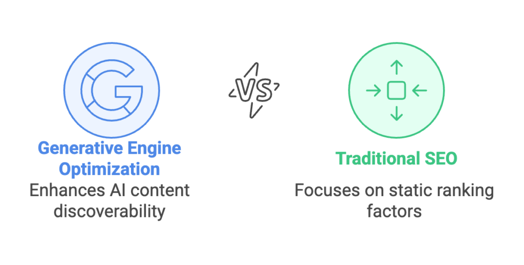 Generative engine optimization (GEO) vs. SEO