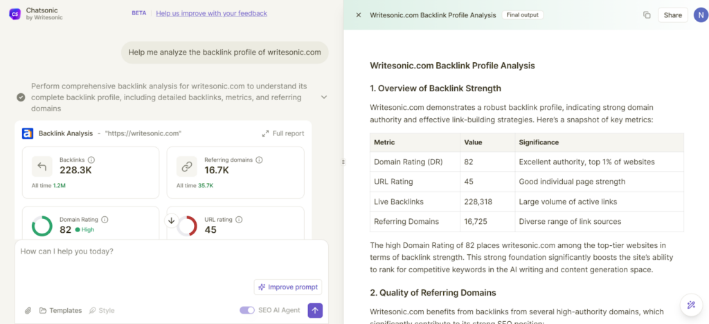 AI SEO tips: Identifying potential backlinks
